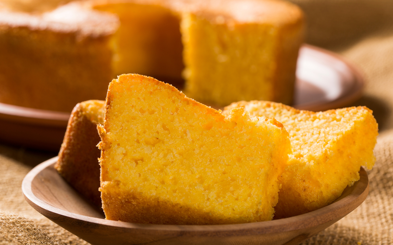 Bolo de milho cremoso