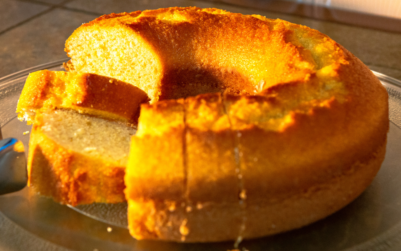 bolo de maisena